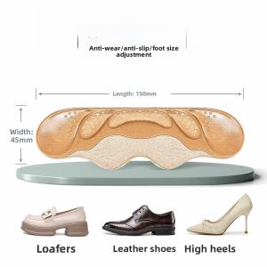 XIANZHAO | Leather Heel Pads For Loafers Anti-wear Shoe Insoles Back Heel Grips Foot Protection Comfortable Shoe Accessories