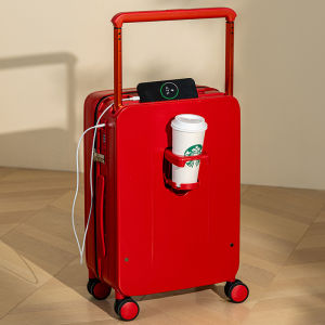 Lee | Red Bridal Year Travel Luggage Large Capacity