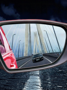 TAIJIXIANG | Rainproof & Reflective Rearview Mirror Protective Film