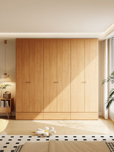 Oak Wood Storage Wardrobe Customizable
