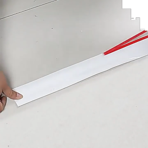 Self-Adhesive Cord Hider - Flexible Floor Cable Duct - Soft PVC Cord Covers - Office Carpet Wire Protector