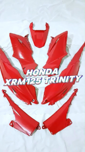 3IN1 DUCKTAIL CENTER COVER AND LONG SIDE BODY COVER FOR HONDA XRM 125 TRINITY