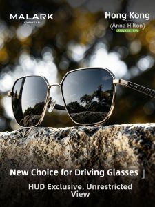 MALARK | Driving Carbon Fiber Polarized Sunglasses Day & Night