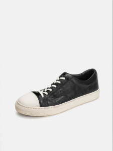 dreambox | Stone Washed Horse Leather Casual Shoes