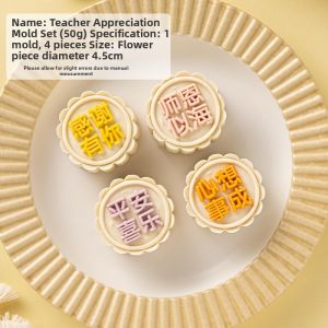 Mooncake Press Mold Hand-Press Ice Skin Filling Chinese Style