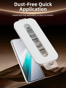 JLD | Full Coverage Anti-Shock Anti-Fingerprint Tempered Glass Screen Protector Full Adhesive