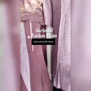 SARIMBIT NIBRAS FAIDAA PLUM KELUARGA RAYA COUPLE NIBRAS KELUARGA MUSLIM TERBARU 2023