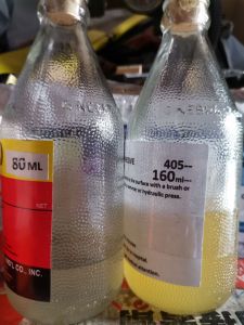 Greco 405 160ml Adhesive + 300u 80ml universal primer for repair rubber shoes