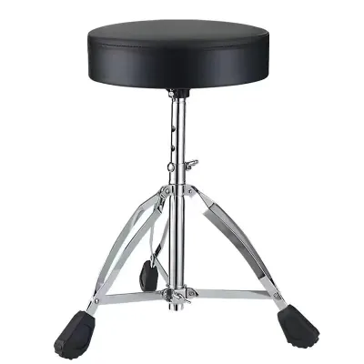 ATKOROSKA | Screw Type Adjustable Saddle Drum Stool 28 mm Diameter Suitable for Adults and Children