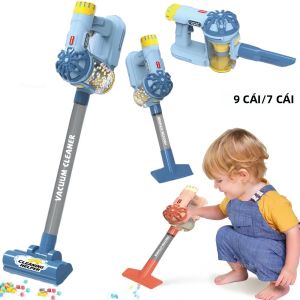 Điện Trẻ Em Máy Hút Bụi Giả Bộ Đồ Chơi Mô Phỏng Hộ Gia Đình Vai Trò Chơi Đồ Chơi Giáo Dục Cho Bé Gái & Bé Trai Từ 3-12 Tuổi