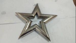 Bintang Stainless 14cm x 5/8" ornamen stainless