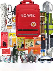 ชุดกู้ภัยฉุกเฉิน การป้องกันภัยพิบัติ การอพยพ ความปลอดภัยในการอยู่รอด ครอบครัว อุปกรณ์ฉุกเฉิน ชุดจัดเก็บ อุปกรณ์ตั้งแคมป์กลางแจ้ง