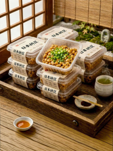 Non-GMO Imported Natto Big Stringy Hokkaido