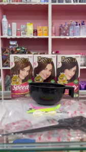 Combo thuốc nhuộm tóc phủ bạc BIGEN SPEEDY