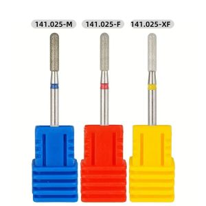 1Pcs Smooth Top Diamond Drill Bit Nail Tools 10mm Japanese Style Front Cutting Manicure Pedicure Tool Cuticle Dead Skin Nail Bit