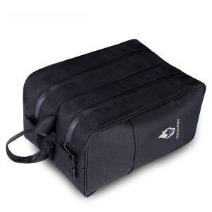 Breathable Waterproof Football Shoe Storage Bag Portable Training Basketball Shoe Carrier Durable Deodorizing Pouch for Sports