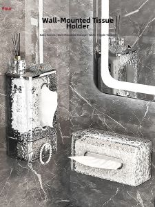 Wall-mounted Bathroom Tissue Box