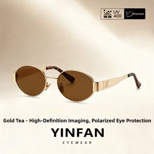 YINFAN | Elegant Sunproof Anti-UV Sunglasses Oval