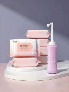 SHI YUE JIE JING | Pregnant Women & New Mothers Perineal Wash No Squatting Device and Wet Wipes 20 Sheets 6 Packs