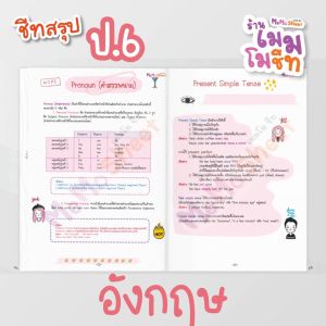 ชีทสรุป ป.6 (ซื้อแยกวิชา)