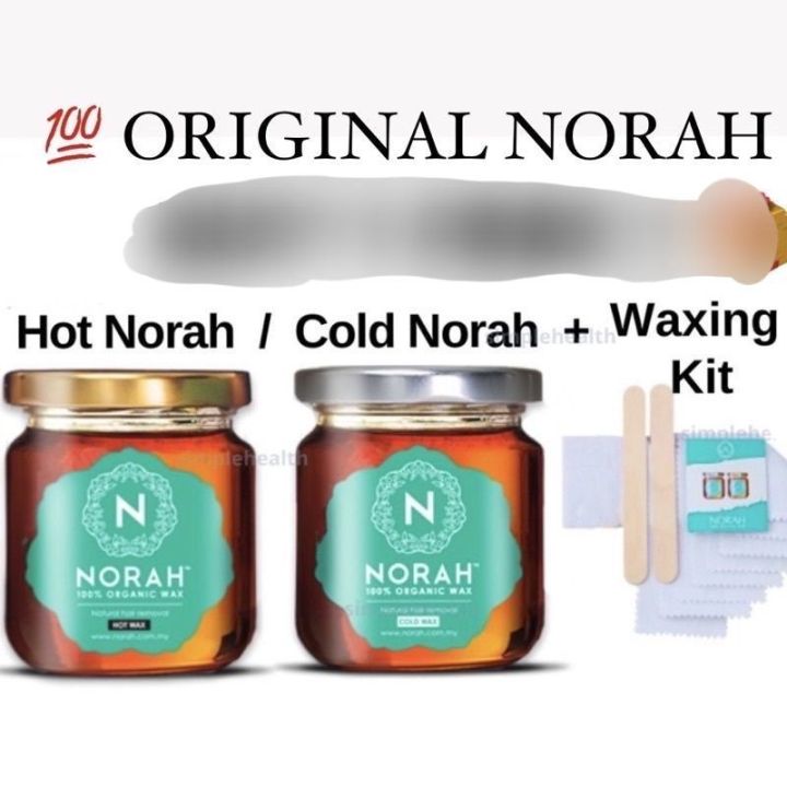💯 Original Norah Hot And Cold, Norah Wax Natural Hair Removal NorahWax
