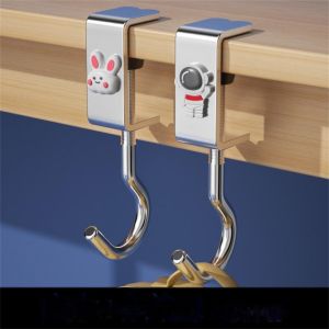 Aqrau 【จัดส่งจาก SamutSakhon🔥】3pcs ตะขอกระเป๋าตะขอด้านข้างตะขอติดผนังตะขอแขวนติดผนังตะขออเนกประสงค์ตะขอนักเรียนที่แขวนของ [ส่งเร็วพิเศษ!]