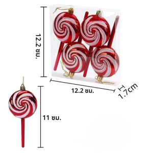 ตกแต่งคริสต์มาสพลาสติกแขวนต้นคริสต์มาสจี้เครื่องประดับสำหรับตกแต่งบ้านนาวิดัด 2026 ของขวัญปีใหม่อุปกรณ์เสริม