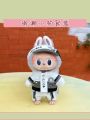 Labubu Kids Clothes Labubu Plush Dolls Party Sitting Posture Vinyl Cloth Dolls Clothes Swap Bubble Pop Kids Fashion Dolls. 