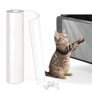 45-300CM Cat Scratch Deterrent Tape Furniture Protectors From Cats Transparent Self-Adhesive Pet Training Tape for Sofa Furniture Sticker ﻿