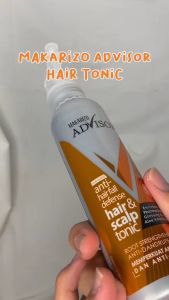 Makarizo Advisor Hair & Scalp Tonic 65ml / Perawatan Rambut Rontok & Mengurangi Ketombe