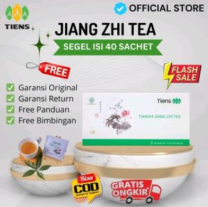 Teh Jiang Zhe Tea | Pelangsing Badan | 40 Sachet Segel