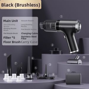 HELLOLEIBOO | Quiet Portable Handheld Small Vacuum Cleaner
