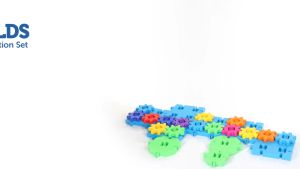 GM Kids 4-9 ของแท้ USA พร้อมส่ง ของเล่น STEM 235 ชู่ Mega Build Gears 235 ชื้น Learning Resources SM0085