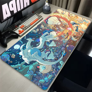 Bandai | Large Mouse Pad XXL P-pokemon Ho Oh Office Gamer Computer Accessories Desk Mat Table Keyboard Laptop Carpet Gaming Mousepad