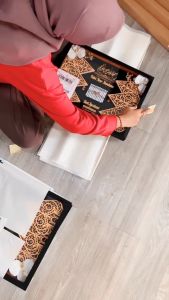 BLACK JAVANES SERIES MAHAR PERNIKAHAN 45X35 | MAHAR CUSTOM KILAT - KADOUNIKSEKALI