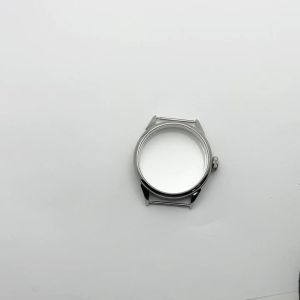 RICHUS ETA6497 Case 42mm Silver Watch Case Fit ETA6497 6498 ST3600 ST3620 ST36 Movement