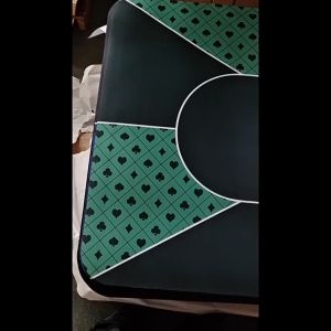 Thảm cao su chơi poker chuyên dụng Texas Hold’ Mat Hộp đựng giảm tiếng ồn Poker Game Mat