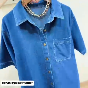 DENIM POCKET SHIRT