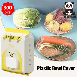 300PCS Disposable Fresh-keeping Cover Plastic Food Storage Covers Reusable Bowl Covers Stretch Lids
