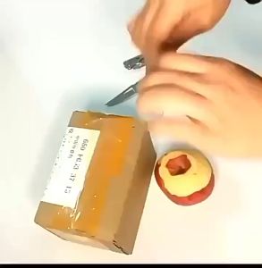 Móc khóa đa năng từ thép không rỉ siêu nhỏ gọn tiện dụng mẫu mới 2024 giúp cắt gọt hoa quả khui hộp catton nhanh gọn