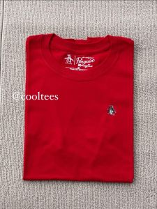 MEGA SALE‼️✅ PENGUIN embroidery Premium and classic T-shirt Short Sleeve Crew Neck Casual for Men’s and womens Versatile Top For All Season