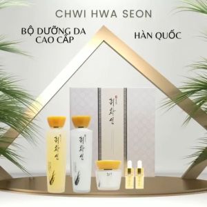 [Chính hãng Hàn Quốc] Bộ dưỡng da làm trắng và chống lão hóa Đông y CHWI HWA SEON