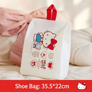 Sanrio | Hello Kitty Travel Storage Bag Luggage Compression Combination Classification Multi functional Travel Dustproof Storage Bag