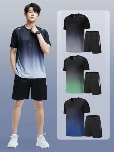 KAMB setelan baju olahraga pria sport badminton ( COD )