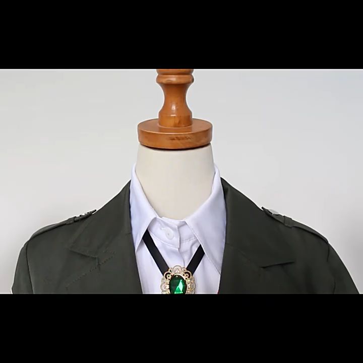 Cosplay Costume Survey Corps Green Jacket Windbreaker Cosplay