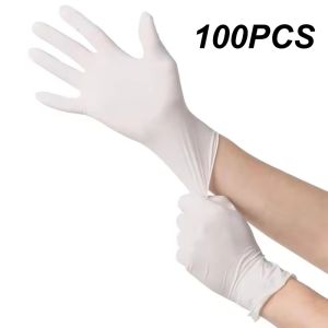 XS/S/M/L Nitrile Gloves Disposable Elastic Latex Powder Free Household Cleaning Gloves for Women Cooking Kitchen Gardening Home
