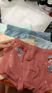 BX014 Celana dalam boxer anak cowok laki laki katun umur 3-13 tahun motif Random