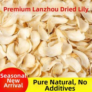 Premium Natural Sulphur-Free Dried Lily Slices
