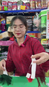 พู่ลูกเสือสามัญทั้ง2รุ่น (Garters) พู่รัดถุงเท้า เครื่องแบบลูกเสือ ถูกระเบียบ สีสด ยางยืดดี