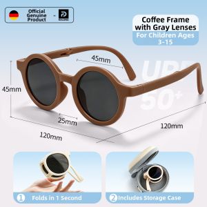 REXUELONG | UV Protection Polarized Children Sunglasses
